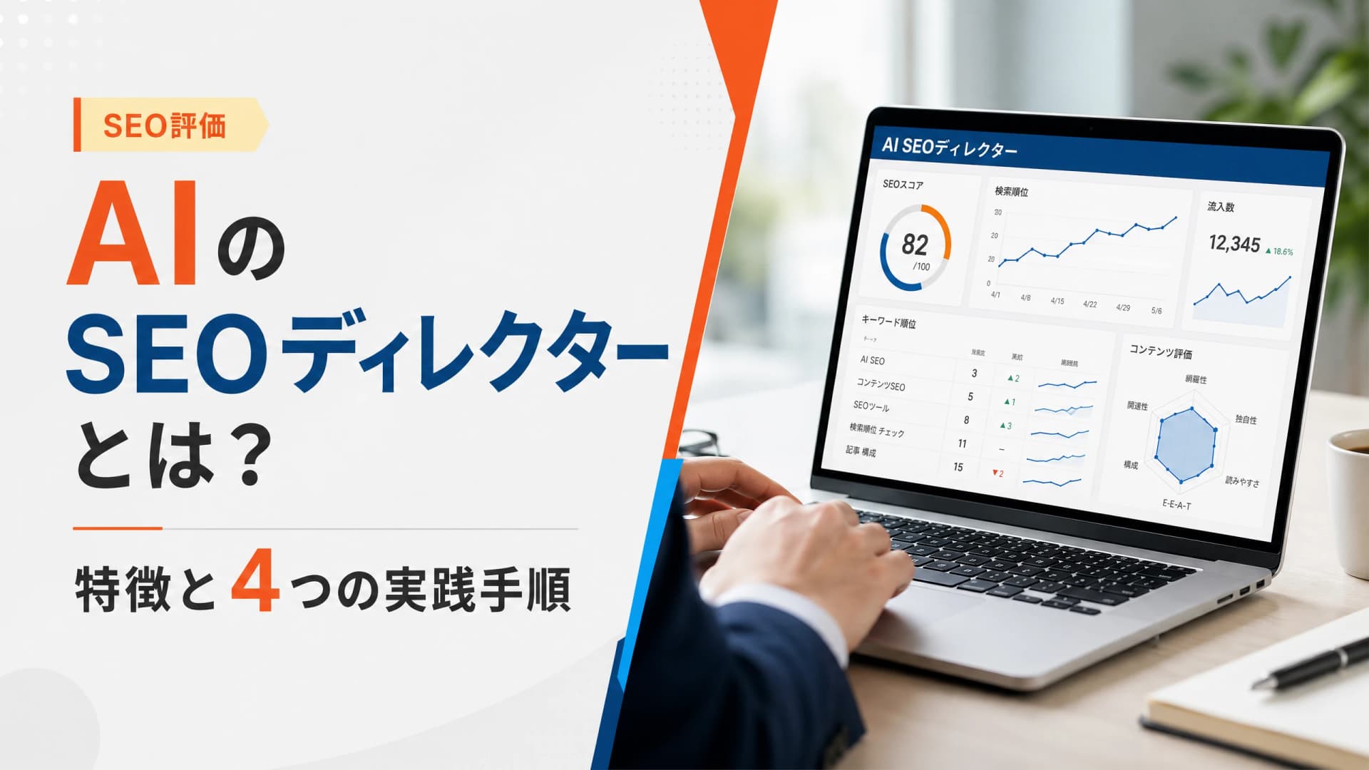 AIのSEOディレクターとは？特徴と4つの実践手順【SEO評価】