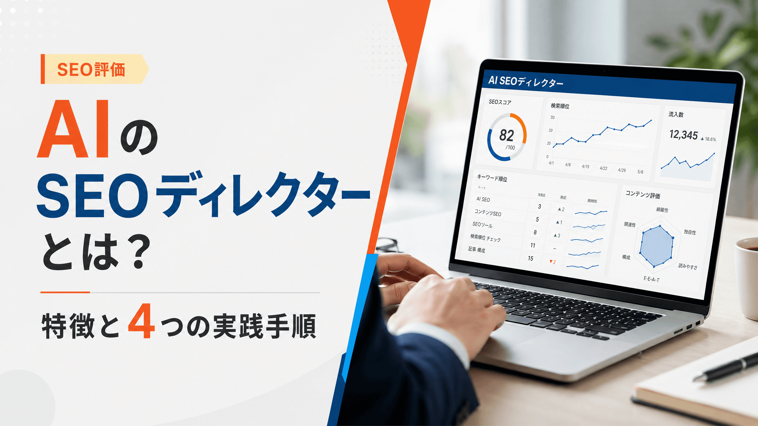 AIのSEOディレクターとは？特徴と4つの実践手順【SEO評価】