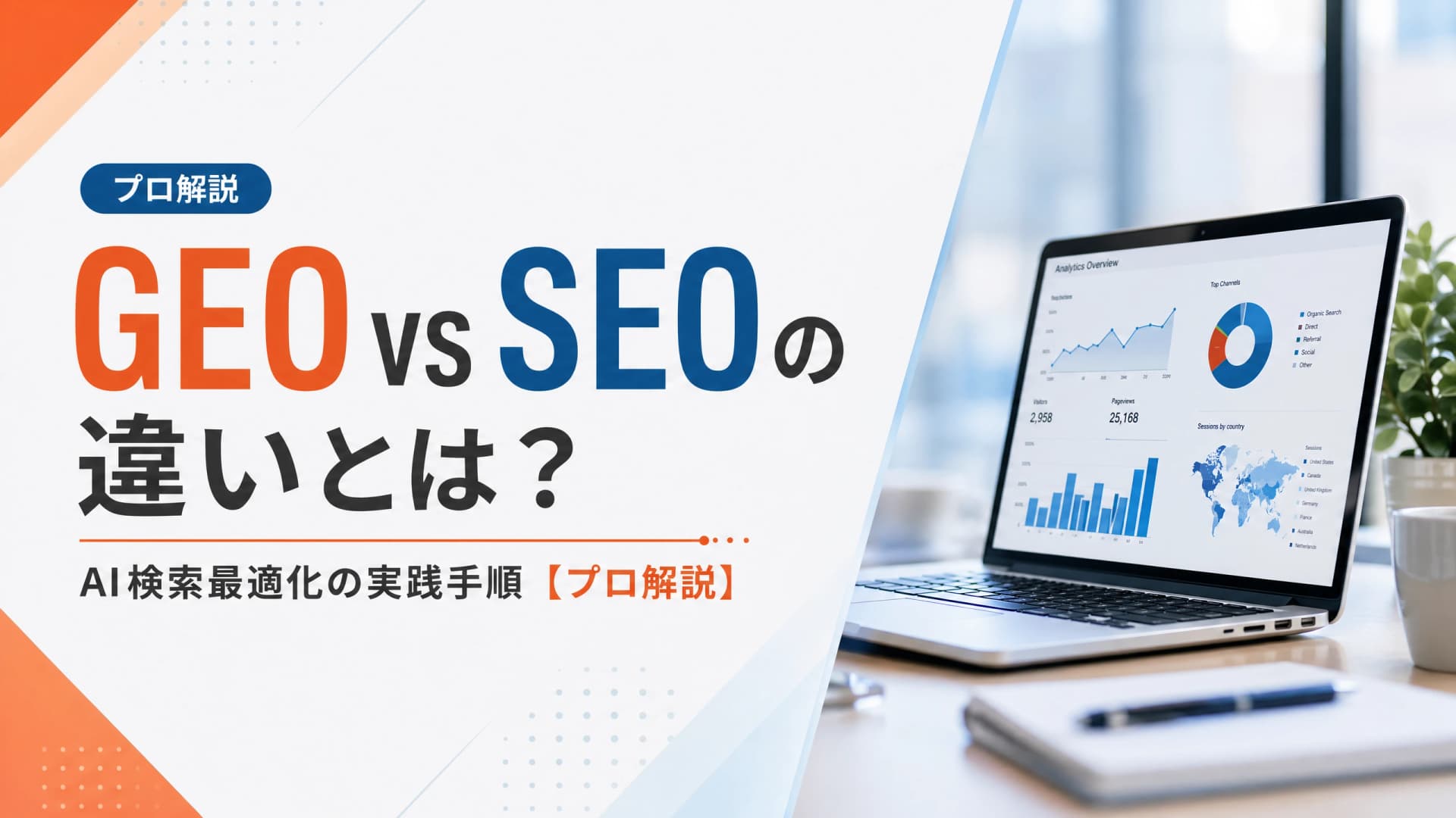 GEOvsSEOの違いとは？AI検索最適化の実践手順【プロ解説】